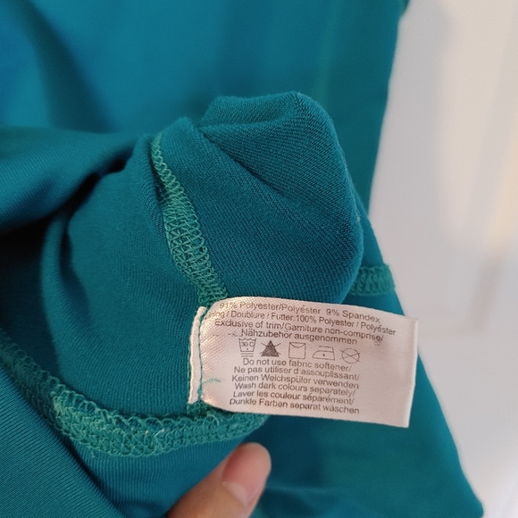 Arc'teryx Turquoise Workout V-Neck Tank (Size P/S) - Picture 6 of 6